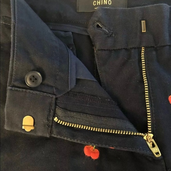 J crew cherry embroidery short sz.6 - Picture 4 of 4